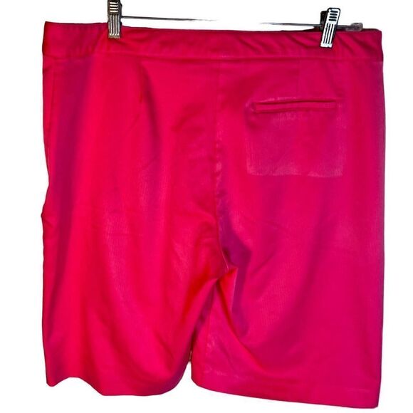 IZOD PERFORMX Stretch Salmon Pink Shorts Sz 12 - Picture 2 of 7